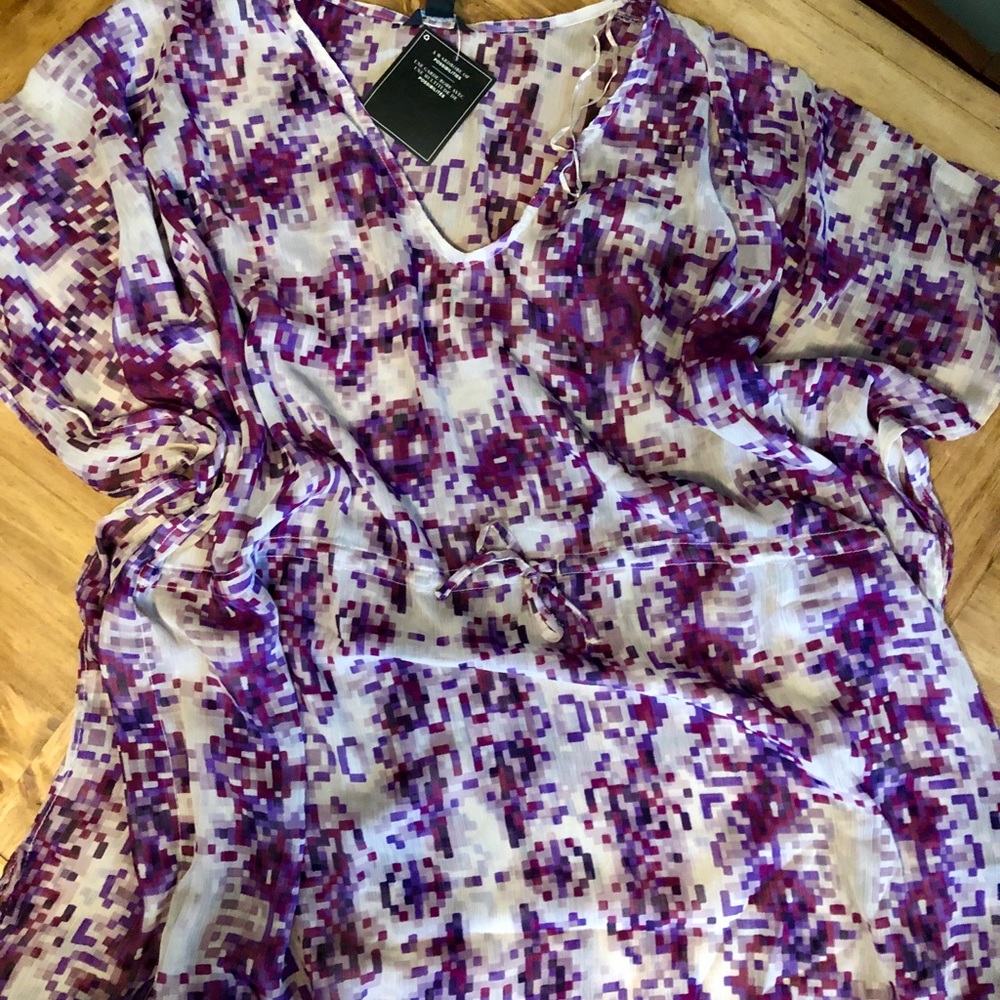 Beautiful Sheer Coverup/Top